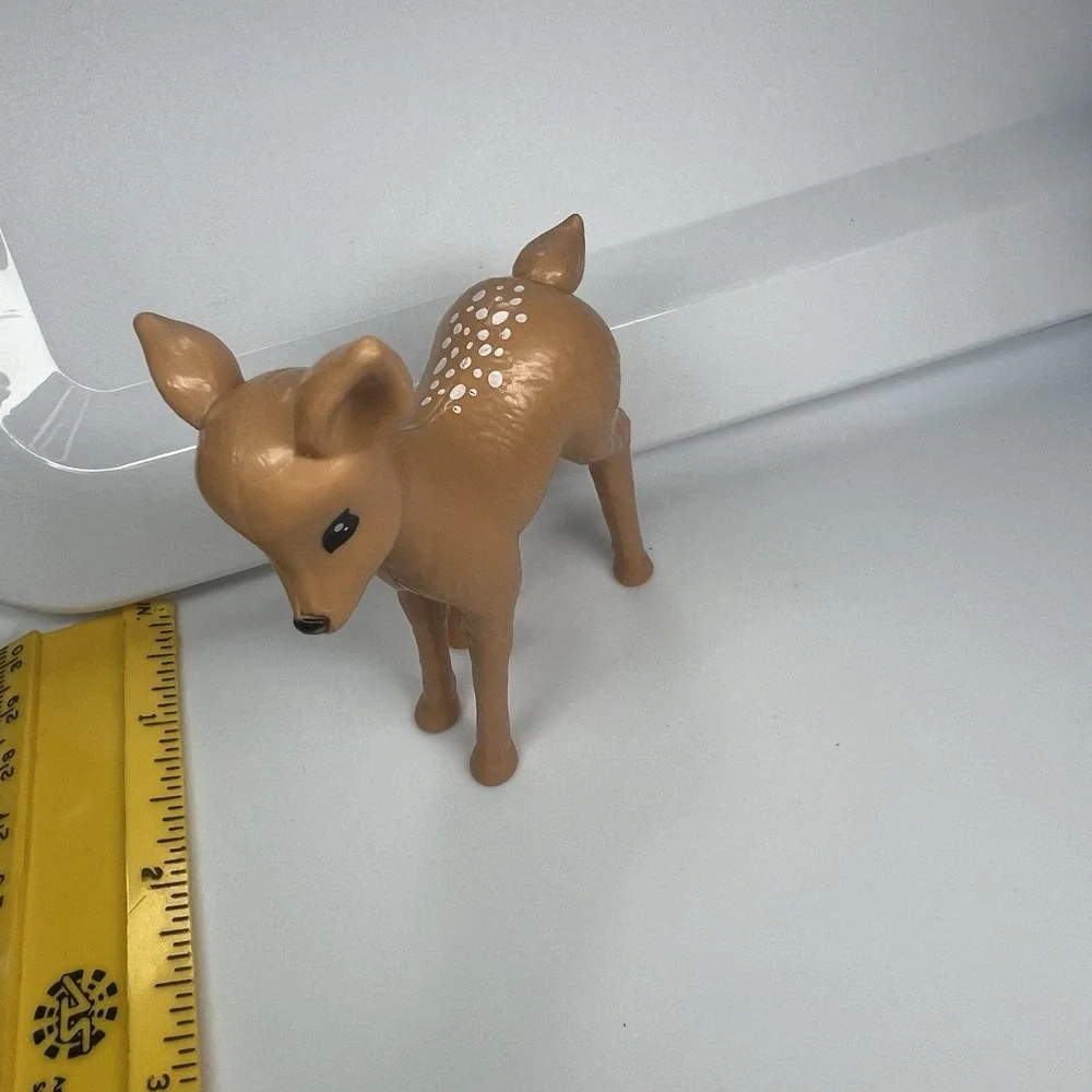 BARBIE Wilderness Guide Doll Fawn Doe Pet Winter Deer Replacement‎ Toy Pre-Loved